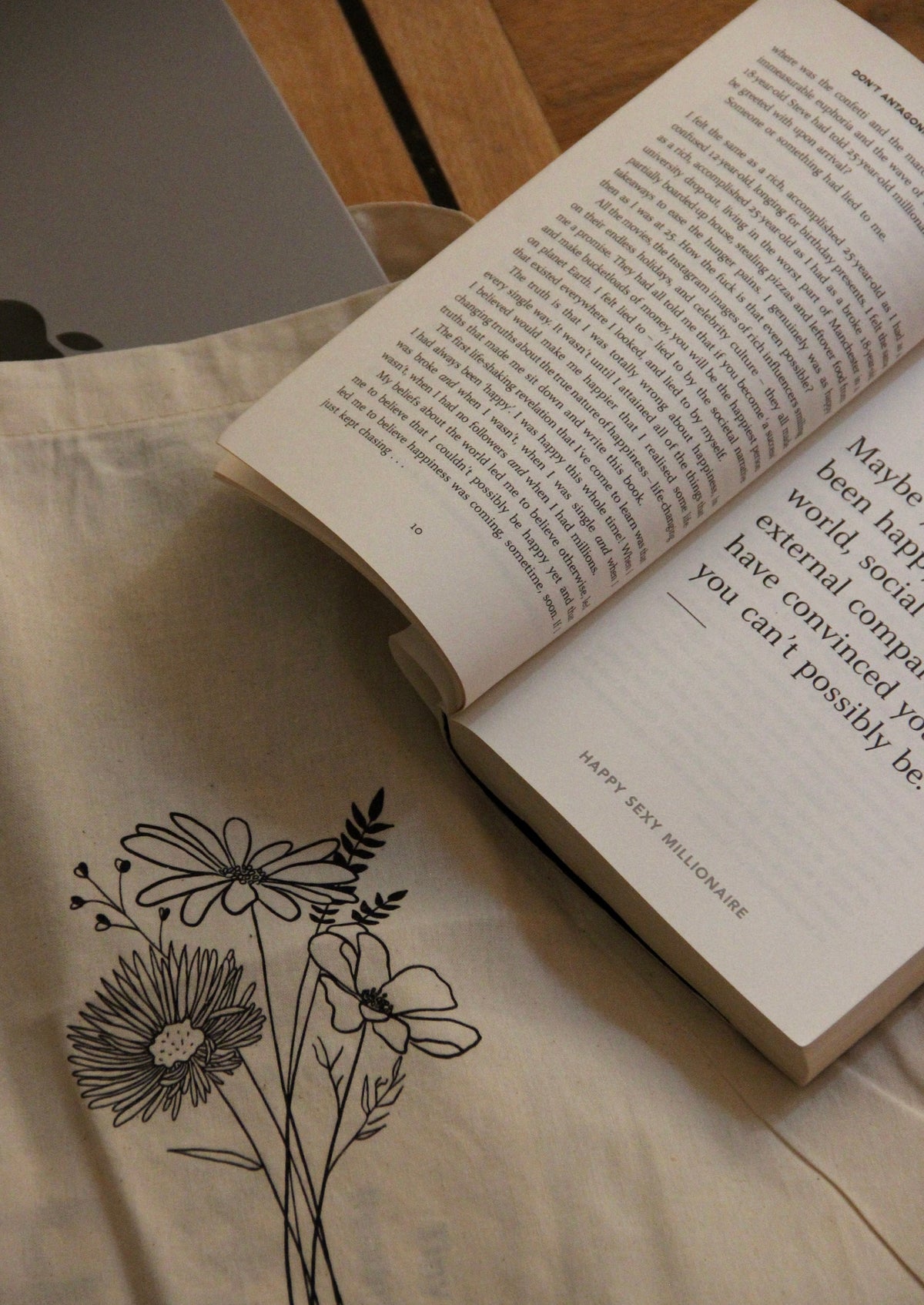 VINTAGE FLOWER | TOTE BAG